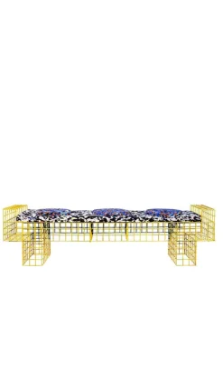 Pamono Krid Bench by Clemence Seilles for Stromboli Design Best