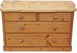 Pamono Large Antique Pine Chest of Drawers, 1800s Online