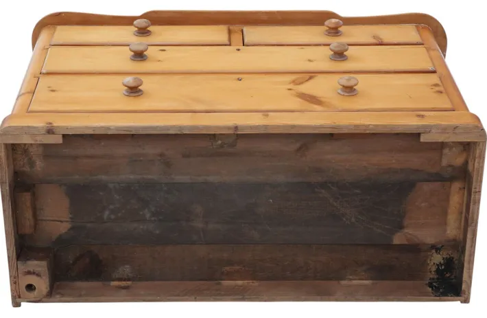 Pamono Large Antique Pine Chest of Drawers, 1800s Online