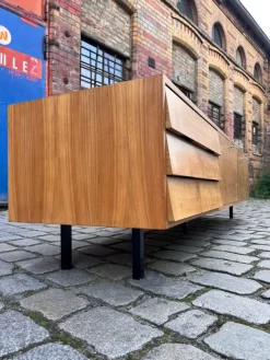 Pamono Large Ash Lowboard, 1970s New