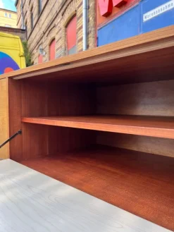 Pamono Large Ash Lowboard, 1970s New