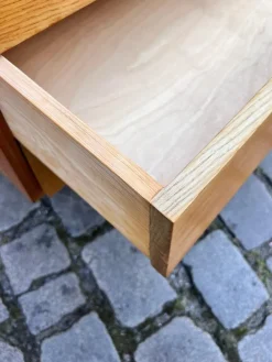 Pamono Large Ash Lowboard, 1970s New