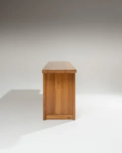 Pamono Large Elm Sideboard by Luigi Gorgoni for Roche Bobois, 1980s Clearance