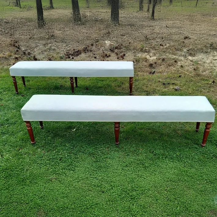 Pamono Large Louis XVI Style Benches, 1800s, Set of 2 Outlet