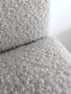 Pamono Large Mid-Century Chromed Steel and Mohair Bouclé Lounge Chairs by Milo Baughman, USA, 1970s, Set of 2