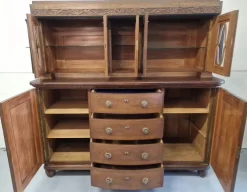 Pamono Large Oak Display Buffet New
