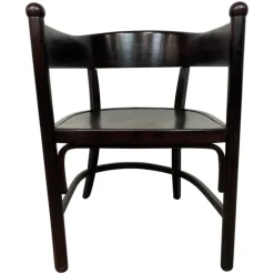 Pamono Large Secession No. 6549 Armchair attributed to Josef Hoffmann for Thonet, 1890s