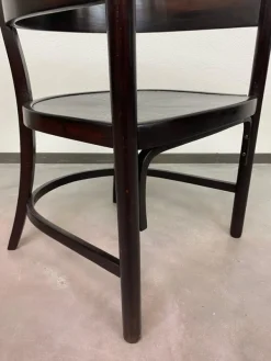 Pamono Large Secession No. 6549 Armchair attributed to Josef Hoffmann for Thonet, 1890s