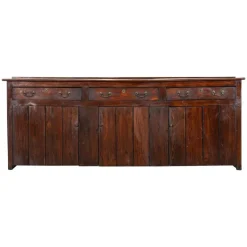 Pamono Large 19th Century English Elm Dresser Base, 1850s Sale