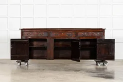 Pamono Large 19th Century English Elm Dresser Base, 1850s Sale