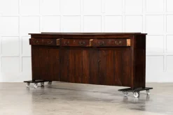 Pamono Large 19th Century English Elm Dresser Base, 1850s Sale