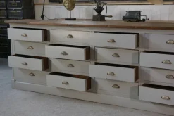 Pamono Large Vintage Drawer Craft Cabinet in Fir, 1950s Hot