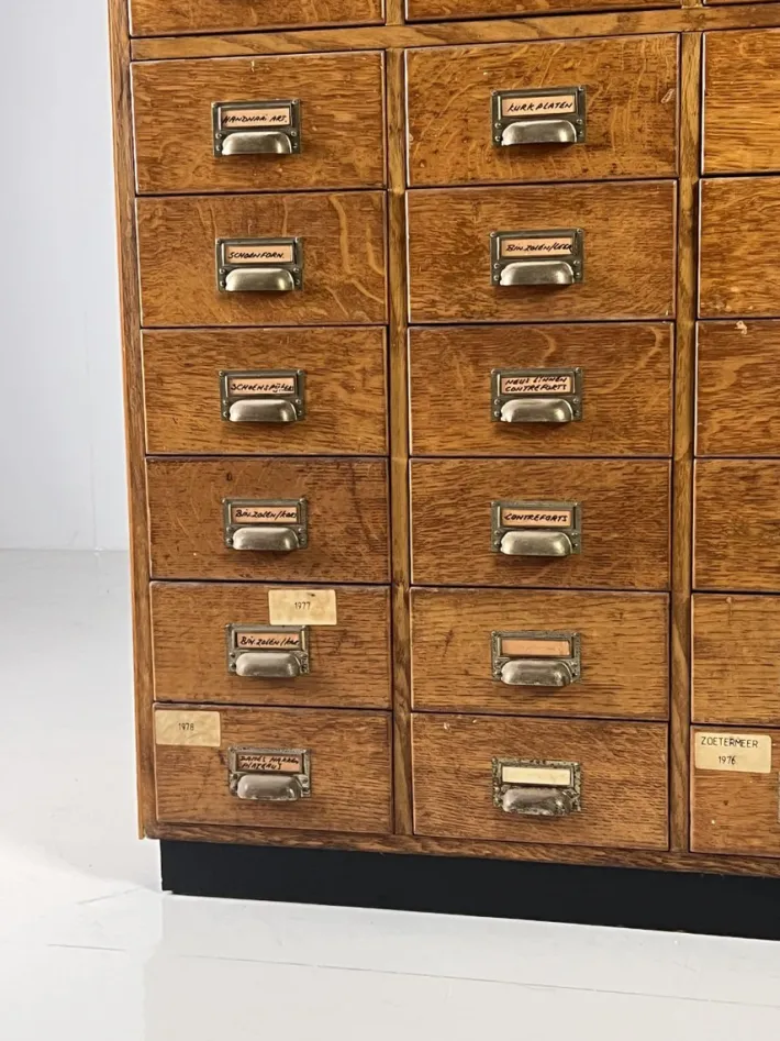 Pamono Large Vintage Pharmacy Chest of Drawers, 1960s Hot