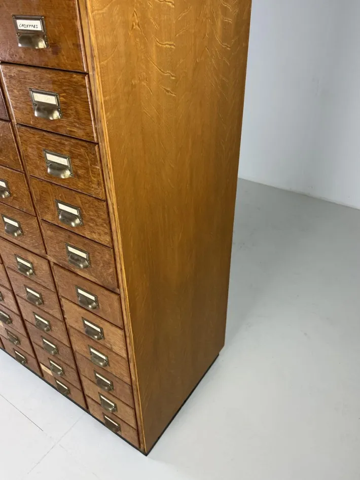 Pamono Large Vintage Pharmacy Chest of Drawers, 1960s Hot