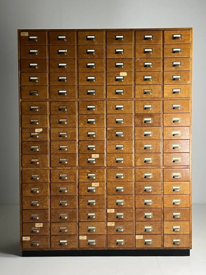 Pamono Large Vintage Pharmacy Chest of Drawers, 1960s Hot