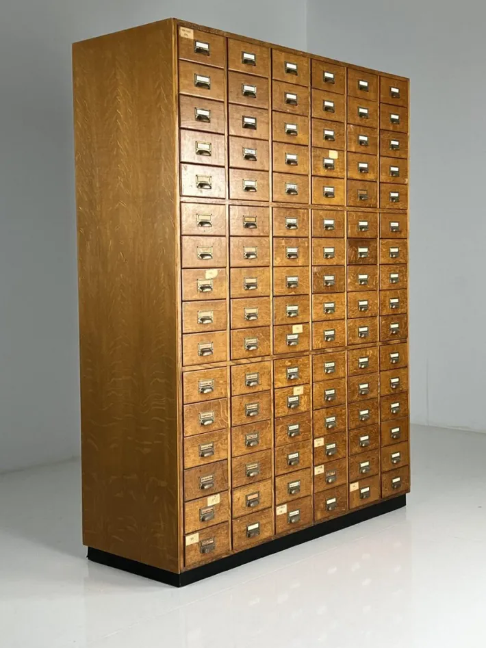 Pamono Large Vintage Pharmacy Chest of Drawers, 1960s Hot