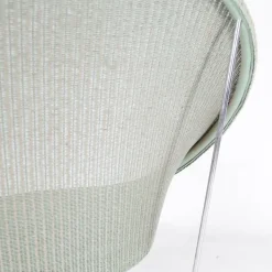 Pamono Large Vintage Wicker and Chrome Chair, 1970s New