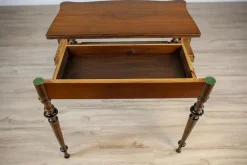 Pamono Late 19th Century Game Table with Hidden Drawer, 1890s Best