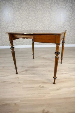 Pamono Late 19th Century Game Table with Hidden Drawer, 1890s Best