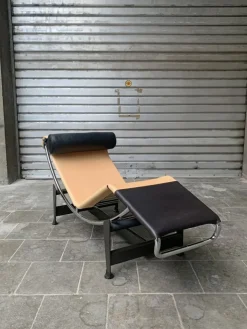 Pamono LC4 Louis Vuitton Limited Edition Lounge Chair by Charlotte Perriand, Le Corbusier and Pierre Jeanneret fo Cassina, 2014