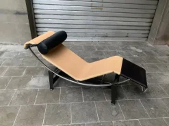 Pamono LC4 Louis Vuitton Limited Edition Lounge Chair by Charlotte Perriand, Le Corbusier and Pierre Jeanneret fo Cassina, 2014