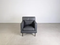 Pamono Leather Amber Chair by Amberg for Brühl