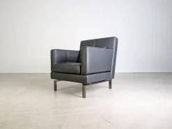 Pamono Leather Amber Chair by Amberg for Brühl