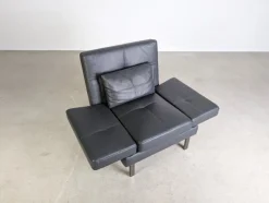 Pamono Leather Amber Chair by Amberg for Brühl