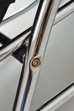 Pamono Leather Chaise Lounge, 1980s