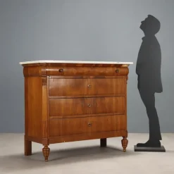 Pamono Louis Philippe Walnut Chest of Drawers Best