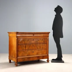 Pamono Louis Philippe Walnut Chest of Drawers New