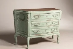 Pamono Louis XV Style Chest of Drawers in Walnut, 1950s Best