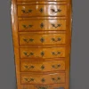 Pamono Louis XV Style Marquetry Chest of Drawers from Skalski, France, 1960s Best