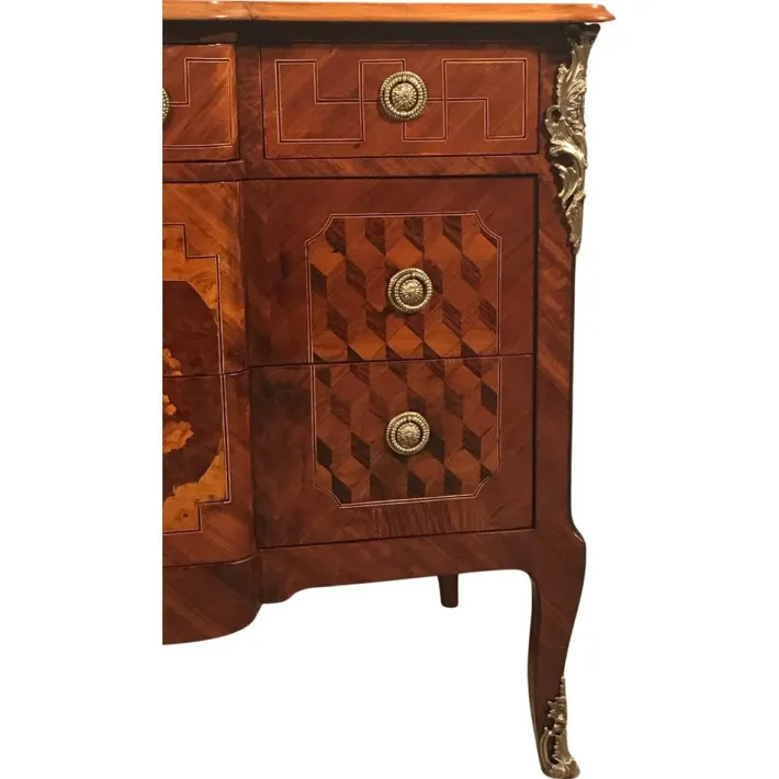 Pamono Louis XVI Style Chest of Drawers, France, Late 19th Century Sale