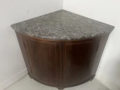 Pamono Louis XVI Style Demi-Lune Corner Cabinet, 19th Century Best