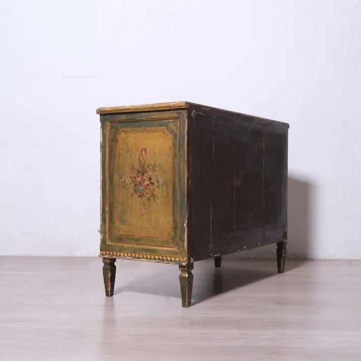 Pamono Louis XVI Wooden Three-Drawer Chest of Drawers, 1950s Discount
