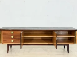 Pamono Low Mid-Century Sideboard with Drawers Sale