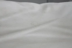 Pamono Maralunga Sofa in White Leather by Vico Magistretti for Cassina, Italy, 1970s New