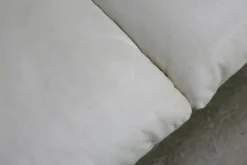 Pamono Maralunga Sofa in White Leather by Vico Magistretti for Cassina, Italy, 1970s New