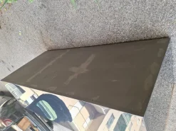 Pamono MB3 Sideboard in Blue Lacquered Wood and Brass by Luigi Caccia Dominioni for Azucena, Italy, 1960s Discount