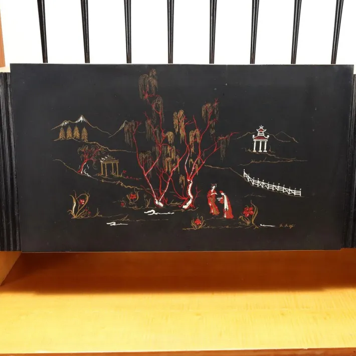 Pamono Metal & Brass Mobile Sideboard, 1960s Best