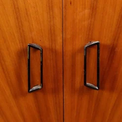 Pamono Metal & Brass Mobile Sideboard, 1960s Best