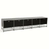 Pamono Metal and Chrome Sideboard from USM Haller Sale