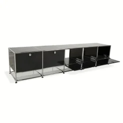 Pamono Metal and Chrome Sideboard from USM Haller Sale