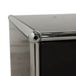 Pamono Metal and Chrome Sideboard from USM Haller Sale