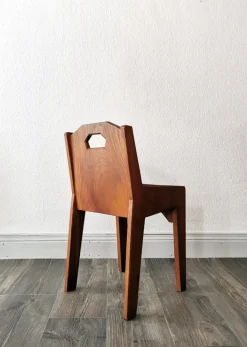 Pamono Mid-Century Brutalist Children's Desks, 1950s, Set of 2