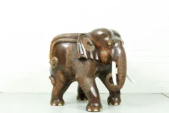 Pamono Mid-Century Carved Elephant Childrens Chair, 1960s Outlet