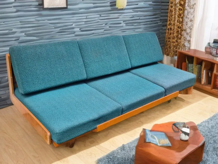 Pamono Mid-Century Czech Sofa Bed in Ash from Jitona, 1960s Outlet
