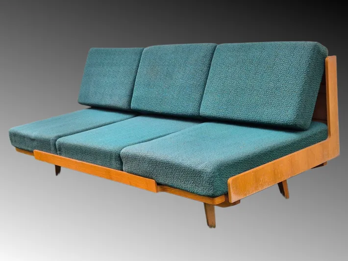 Pamono Mid-Century Czech Sofa Bed in Ash from Jitona, 1960s Outlet