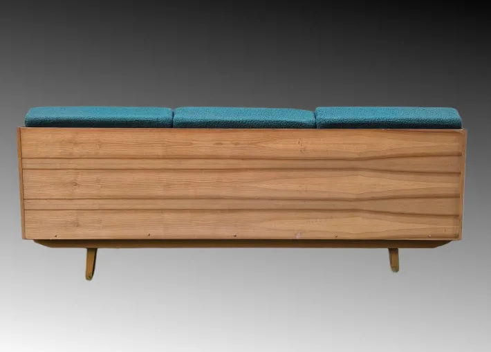 Pamono Mid-Century Czech Sofa Bed in Ash from Jitona, 1960s Outlet